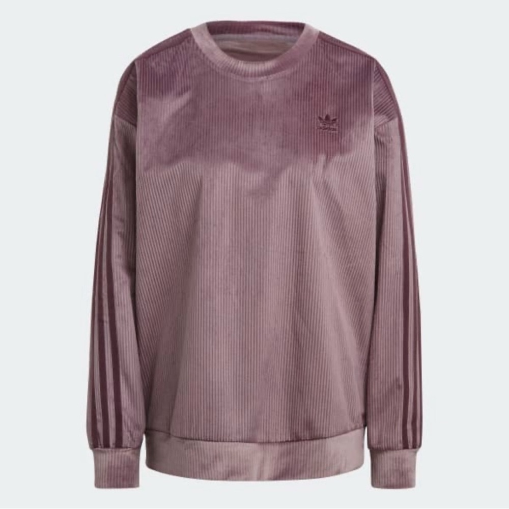 ADIDAS | CORDUROY VELVET CREW SWEATER